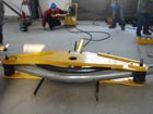 電動(dòng)液壓彎管機(jī)彎管前1